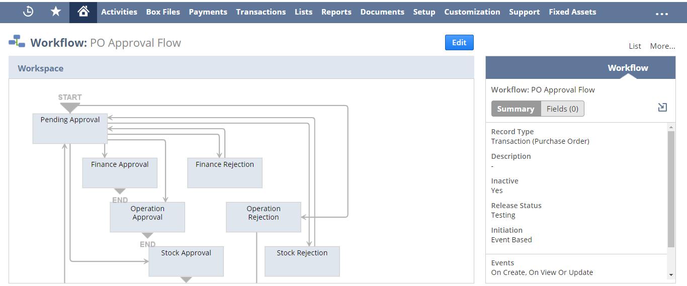 netsuite workflow automate processes creating