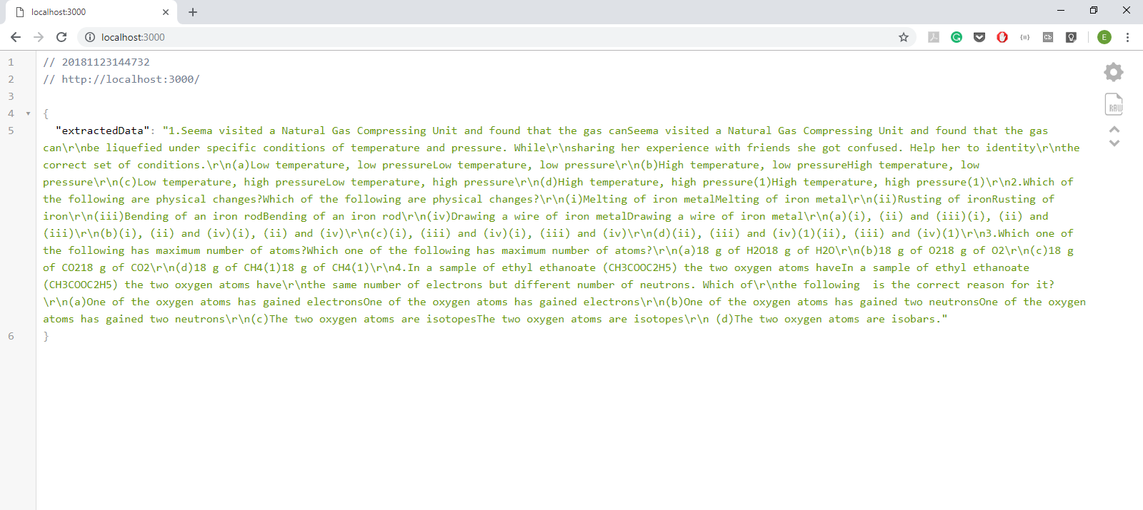 format json notepad ++